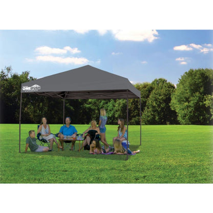 Expedition EX100 One Push 10' x 10' Straight Leg Canopy - Charcoal