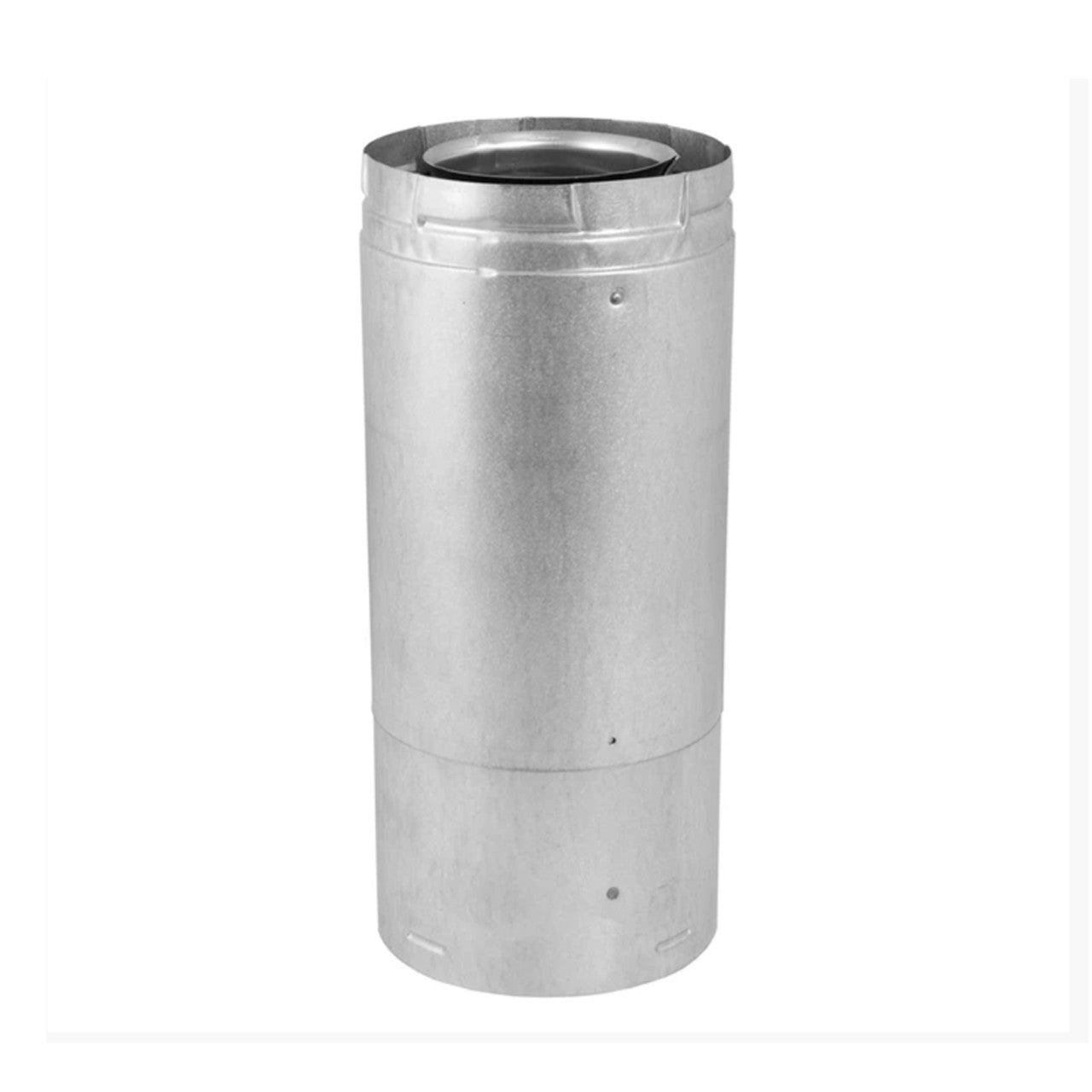 4" x 6 5/8" DirectVent Pro 11" -17" Adjustable Galvanized Chimney Pipe - 46DVA-17TA
