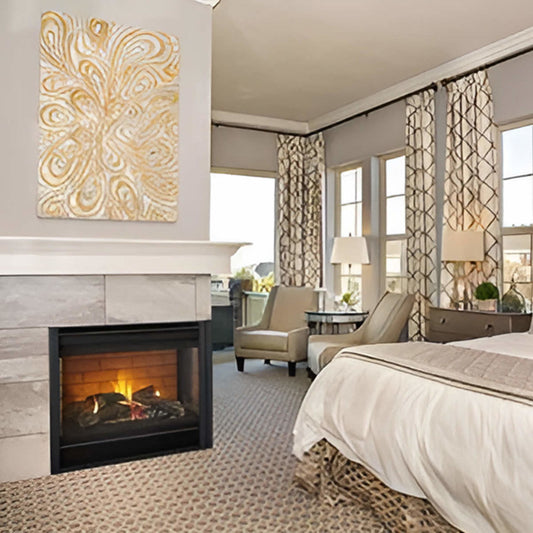 Majestic 36" Left Corner Multi Side Top/Rear Gas Fireplace - LCOR-DV36IN