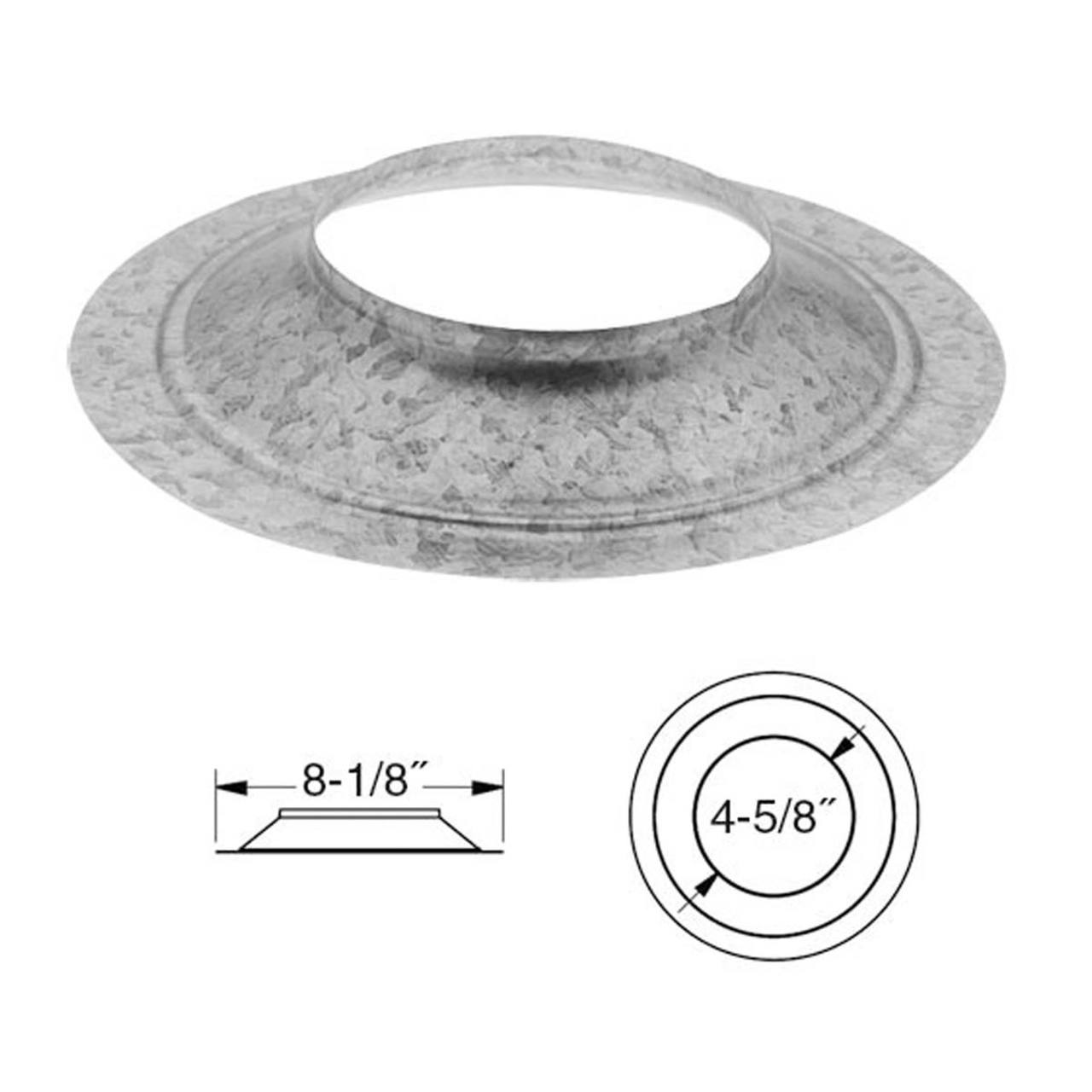 4" PelletVent Pro Storm Collar - 4PVP-SC