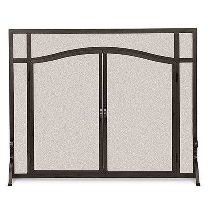 Pilgrim Forged Iron Arched Door Screen - 18438