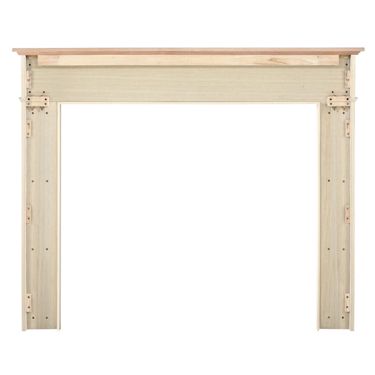 56" Williamsburg Unfinished Fireplace Surround by Pearl Mantels