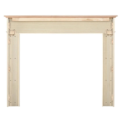 56" Williamsburg Unfinished Fireplace Surround by Pearl Mantels