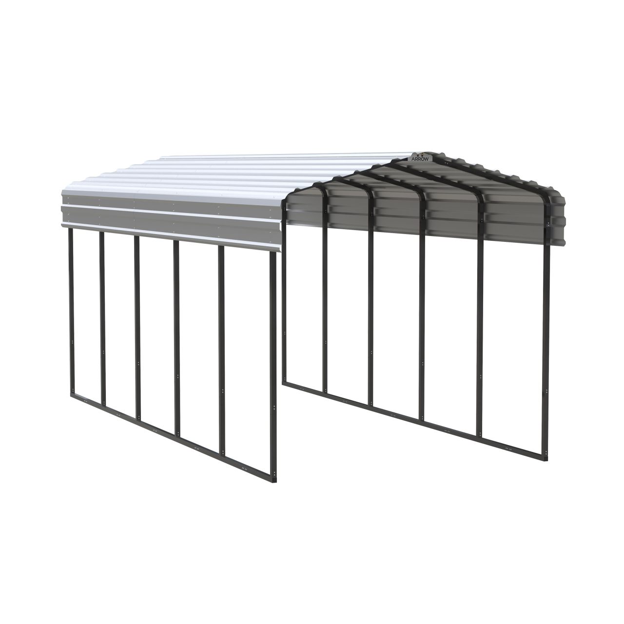 Arrow 10' x 24' x 9' Carport - Eggshell