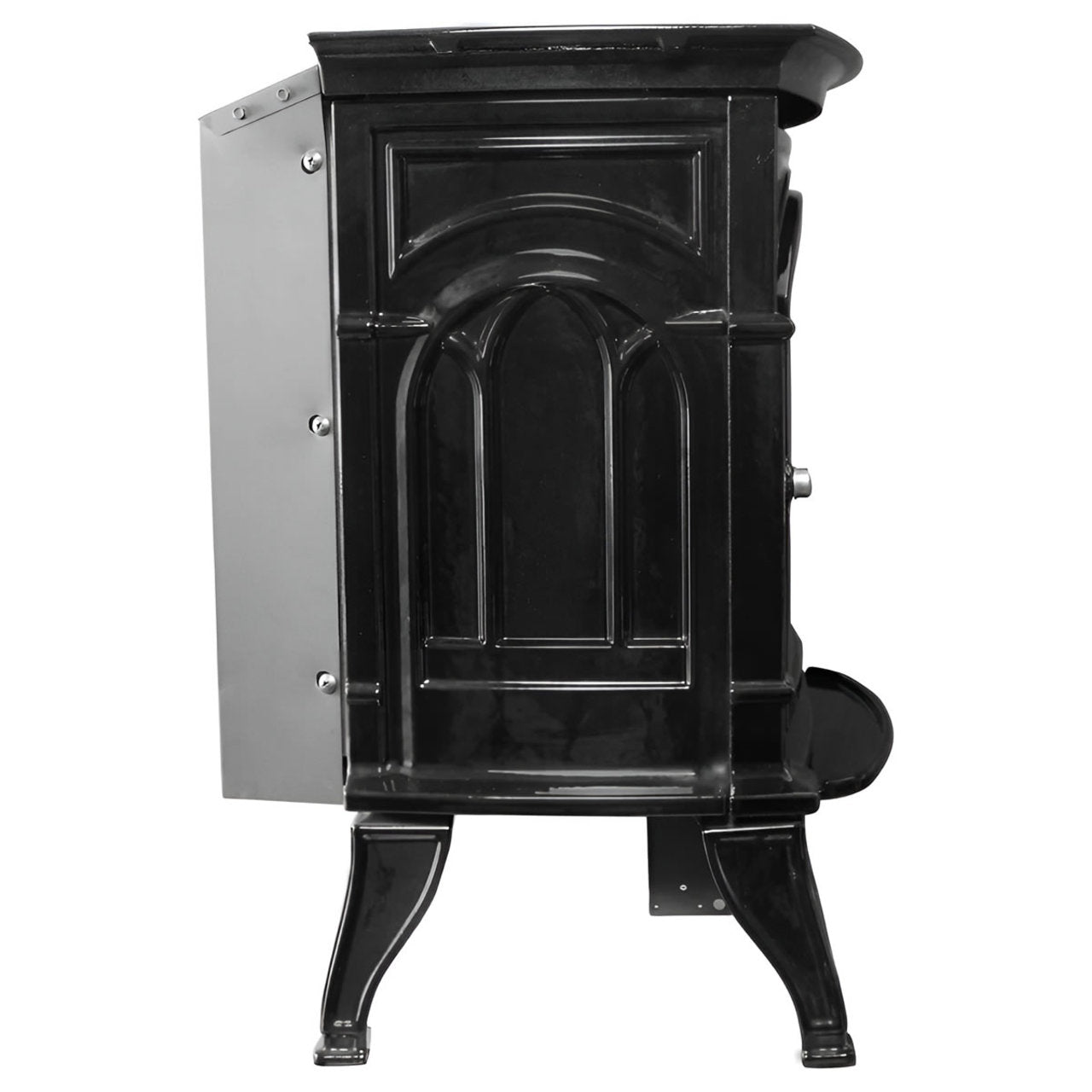 US Stove 1,500 Sq Ft Vent Free Cast-Iron Liquid Propane Gas Stove "“ Black
