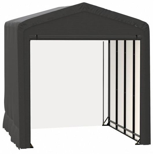 ShelterTube 14' x 18' x 16'  Wind & Snow-Load Rated Garage - Gray