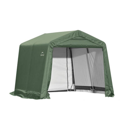 ShelterCoat 10 x  16 Garage With Peak Roof - Green