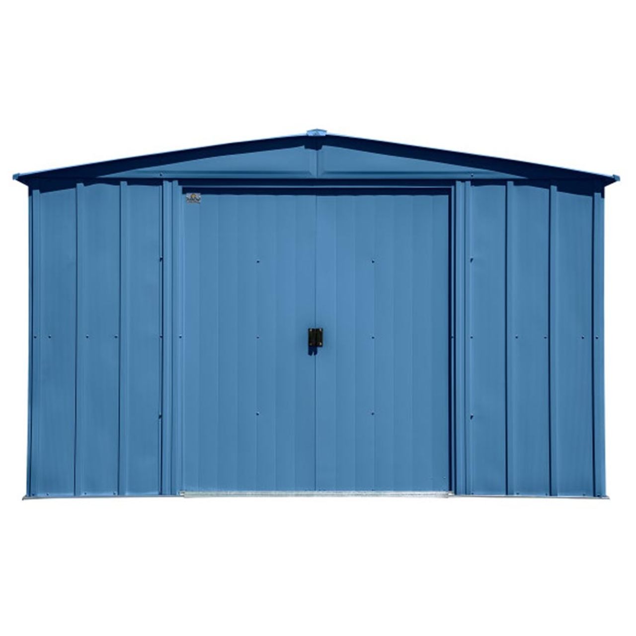 Arrow Classic Steel Storage Shed  10' x 14' -  Blue Gray