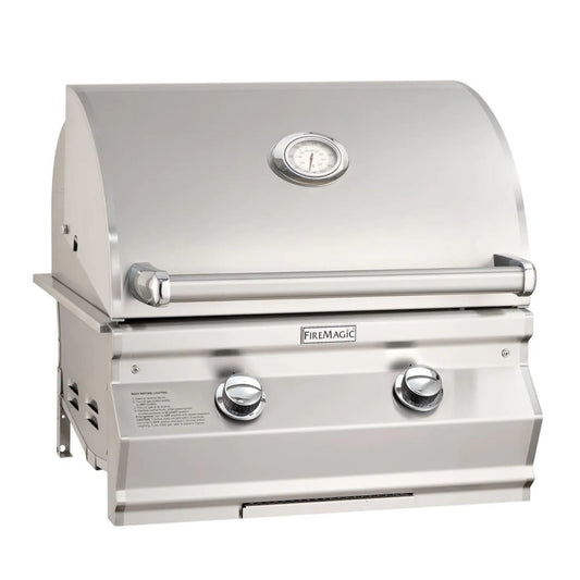 FireMagic Choice Multi-User CM430i 24" Built-In Grill with 1-Hour Timer Box NG-LP - CM430IRT1N/CM430IRT1P