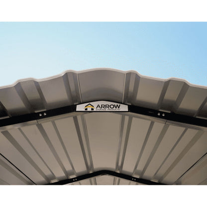 Arrow Carport 12 x 29 x 7 Ft. - Eggshell