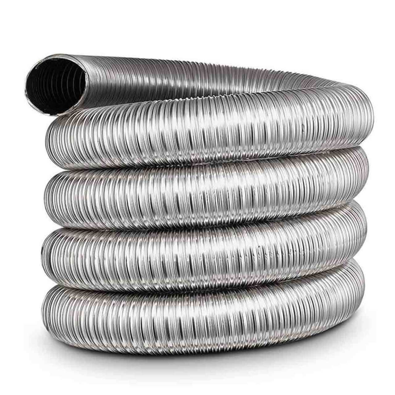 4" x 25' Lifetime Chimney Smooth-Wall Liner Kit with Tee