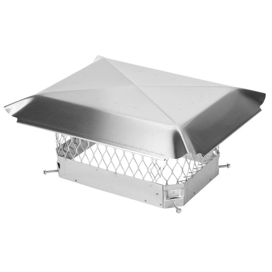 9" x 13" Hy-C Stainless Steel Chimney Cap