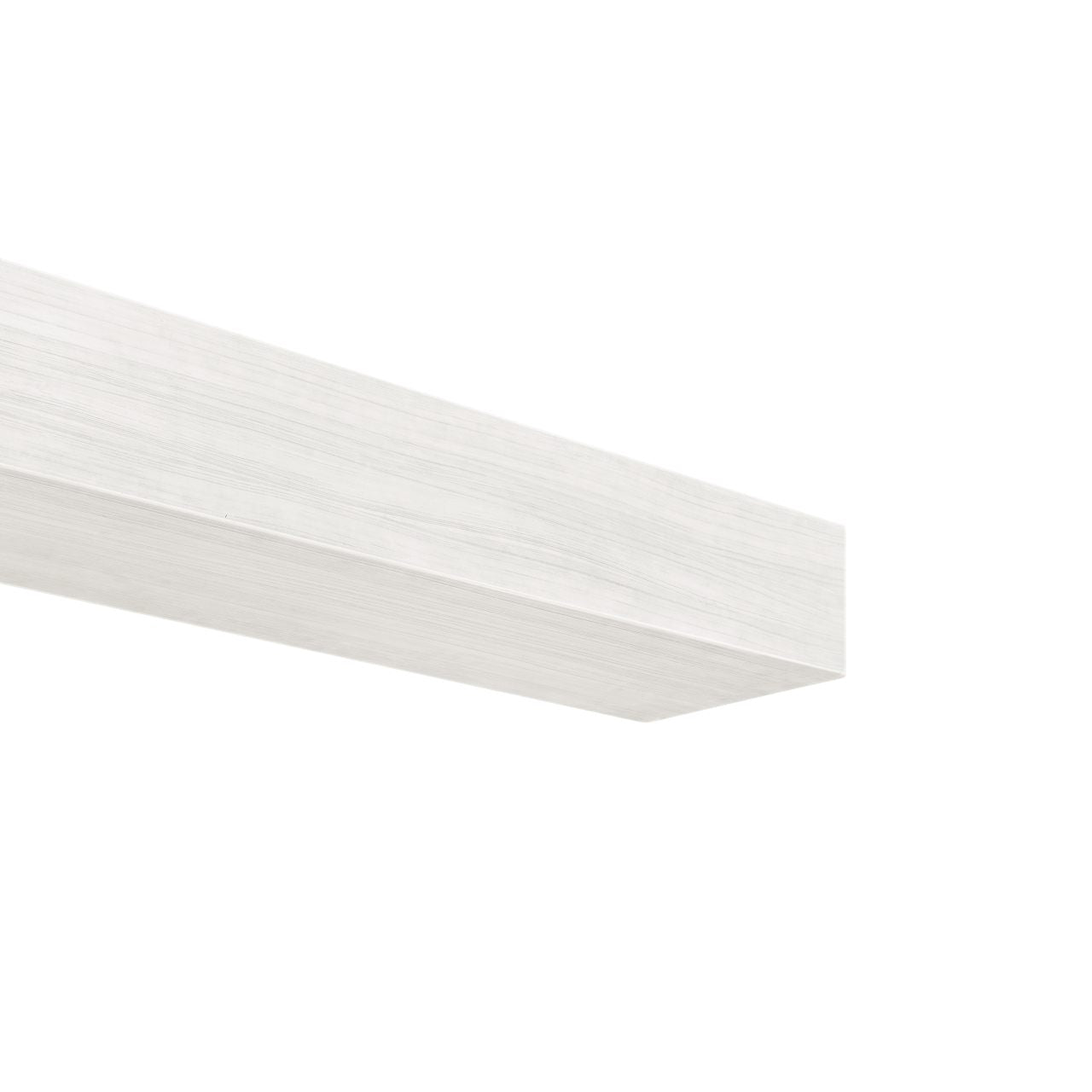 48" Zachary Non-Combustible Fireplace Shelf by Pearl Mantels - Whitewash Finish