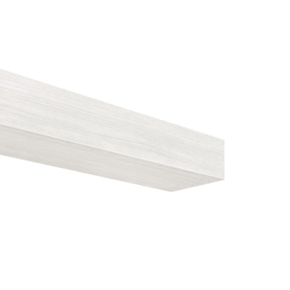 48" Zachary Non-Combustible Fireplace Shelf by Pearl Mantels - Whitewash Finish