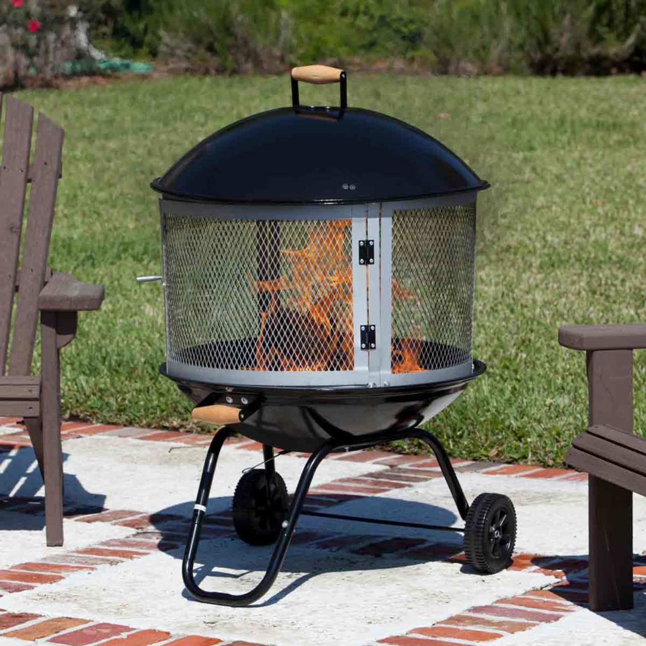 28" Bessemer Patio Fireplace by Fire Sense