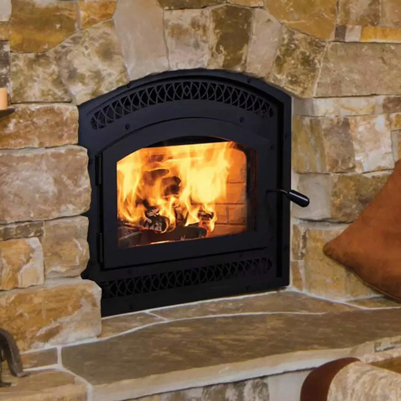 Superior EPA Certified CAT Wood-Burning Fireplace | Front Open