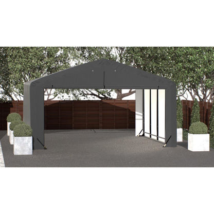 ShelterTube  20 x 18 x 12 Wind & Snow-Load Rated Garage - Gray