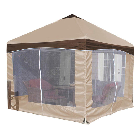 King Canopy  10' x 10' Caramel Creme Garden Canopy