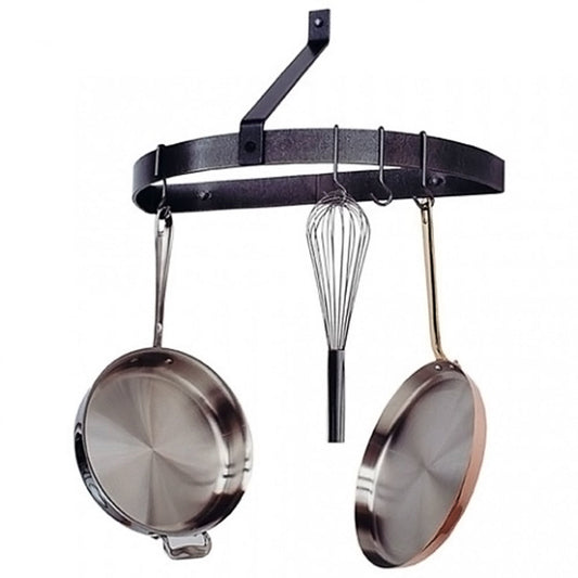 Half Circle Rack-Hammered Steel