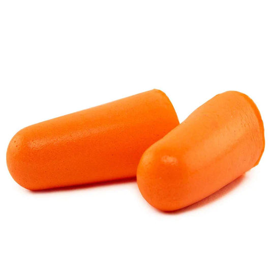 Pyramex DP1000 NRR 32dB Disposable Uncorded Earplugs, DP1000, 200 Pair, Orange