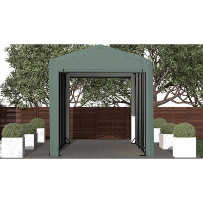 ShelterTube 14' x 32' x 16' Wind & Snow-Load Rated Garage - Green