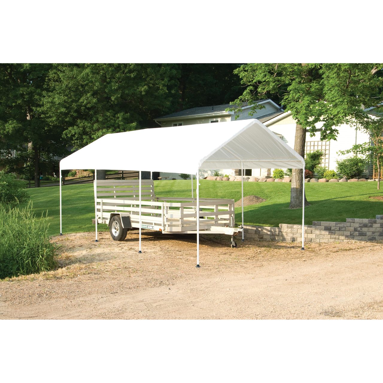 10' x 20' MaxAP Gazebo Canopy with 8 Legs - White