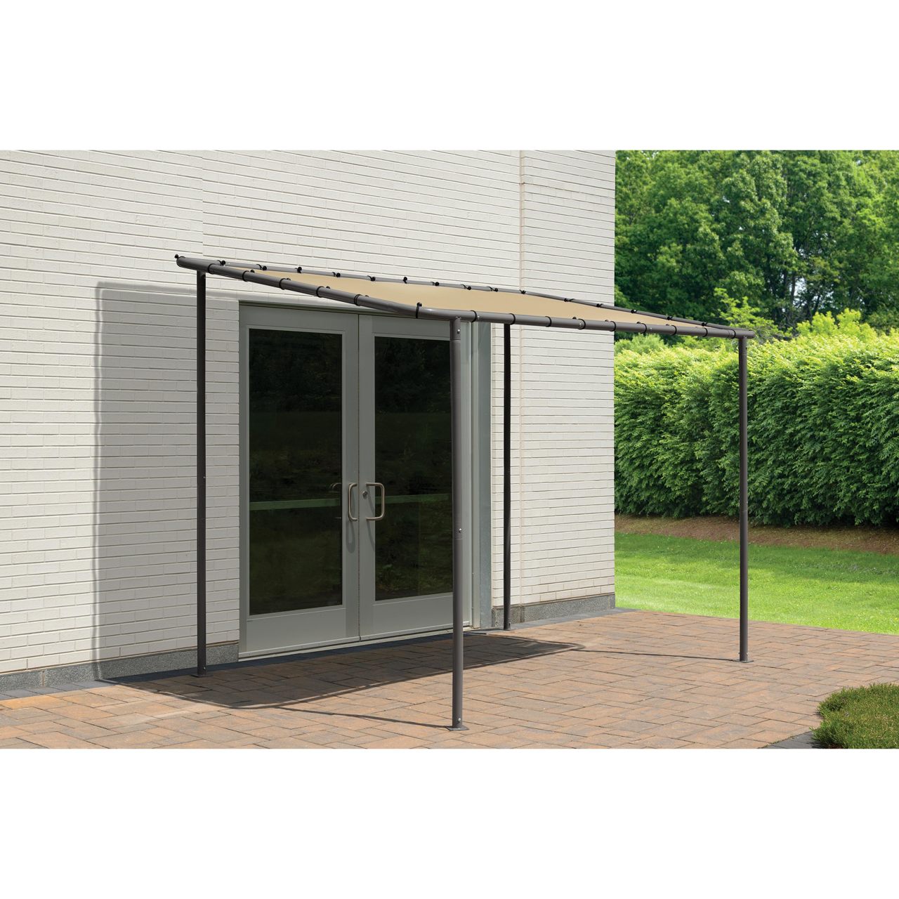 Solano 10' x 6' Gazebo Canopy - Tan