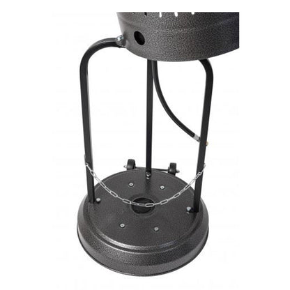 Fire Sense Hammered Platinum Commercial Patio Heater - 62555