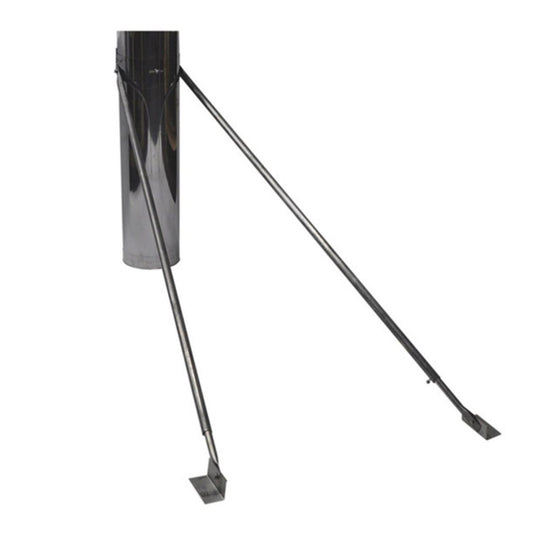 Ventis 5"-8" Class-A Chimney Galvanized Telescoping Roof Braces Adjusts 67"-114" - VA-RB58