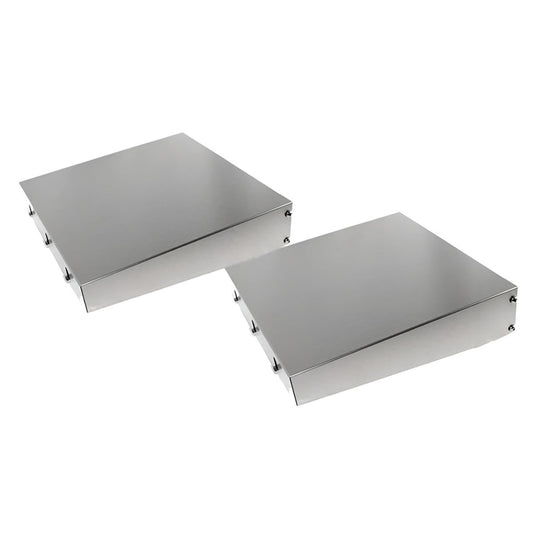 MHP Outdoor 2 Pieces Stainless Steel Drop-Down Side Shelf - GGDDSKG