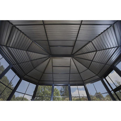 Charleston 12' x 15' Solarium - Dark Gray
