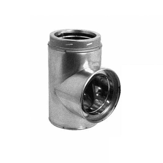 7" DuraTech Stainless Steel Standard Tee