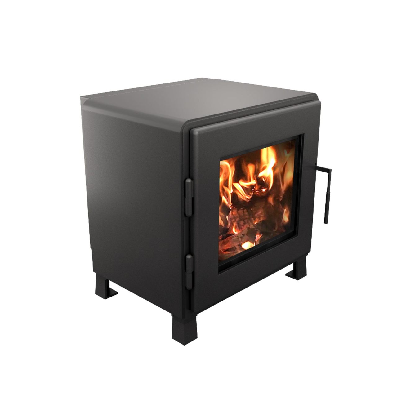 Nova 2 Wood Burning Stove - Charcoal