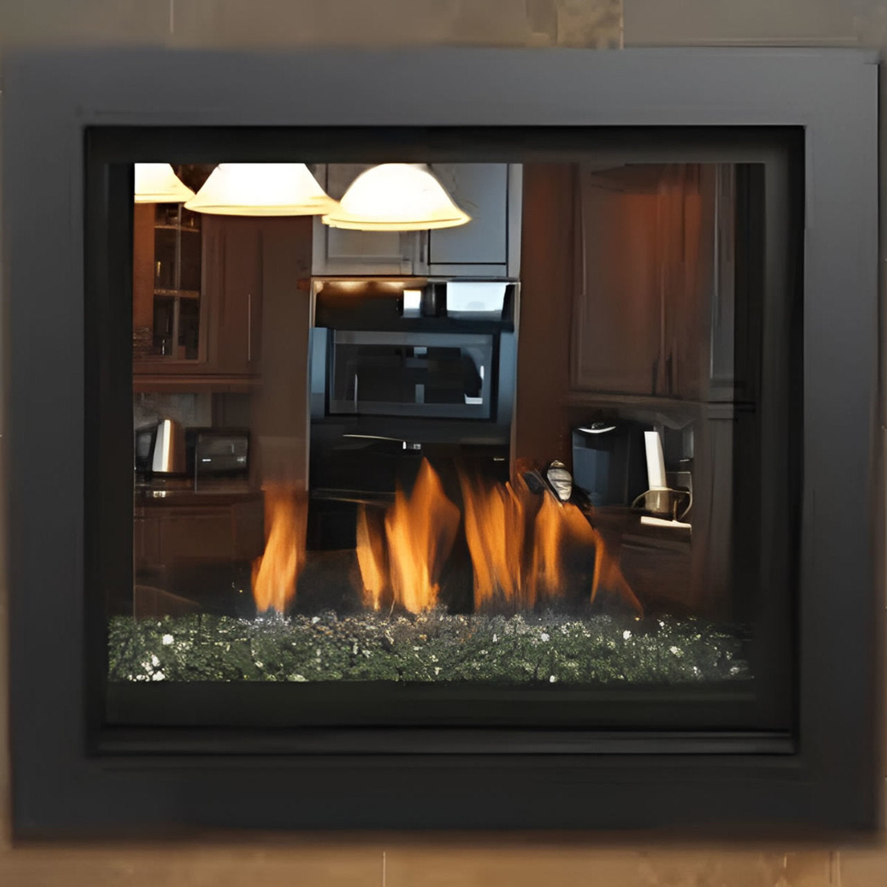 Kingsman Surround - Picture Frame 4" Wide (Covers 44 5/8"W X 40 1/8"H) - ZCV42S1PFBL