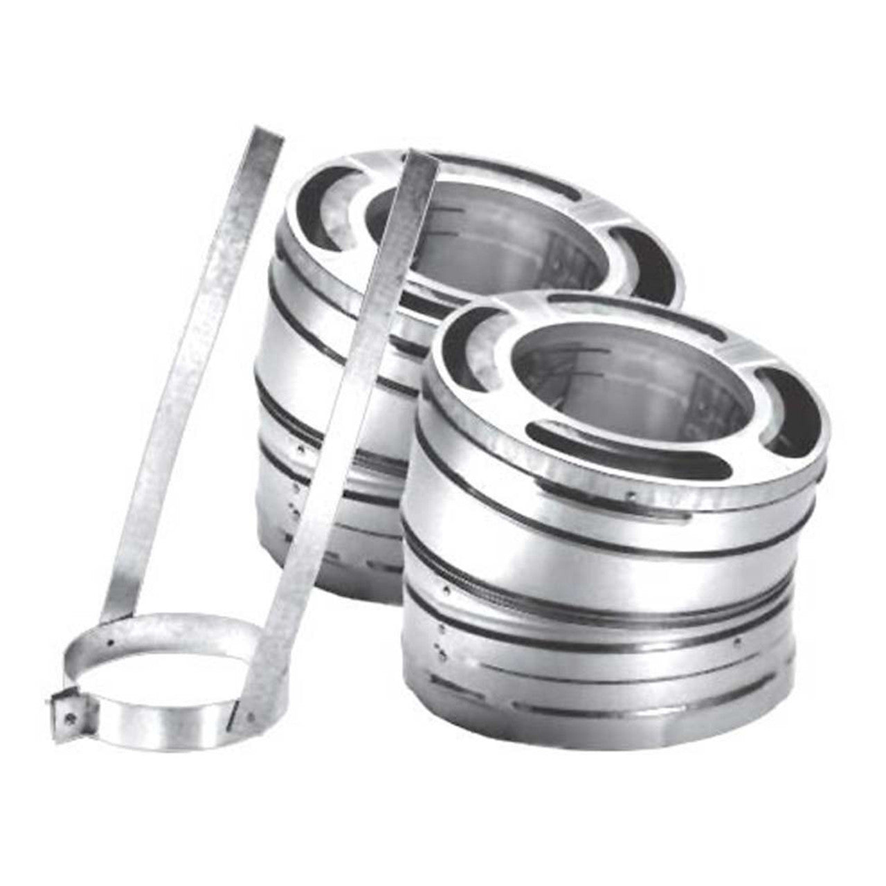 6" DuraPlus 30 Degree Stainless Steel Elbow Kit - 6DP-E30SS