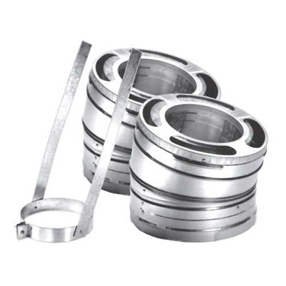 6" DuraPlus 30 Degree Stainless Steel Elbow Kit - 6DP-E30SS