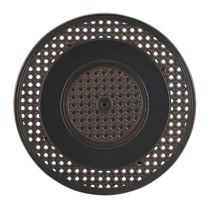 Franklin Aluminum 34" Round LPG Fire Pit