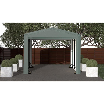 ShelterTube 10 x 14 x 8 Wind & Snow-Load Rated Garage -  Green