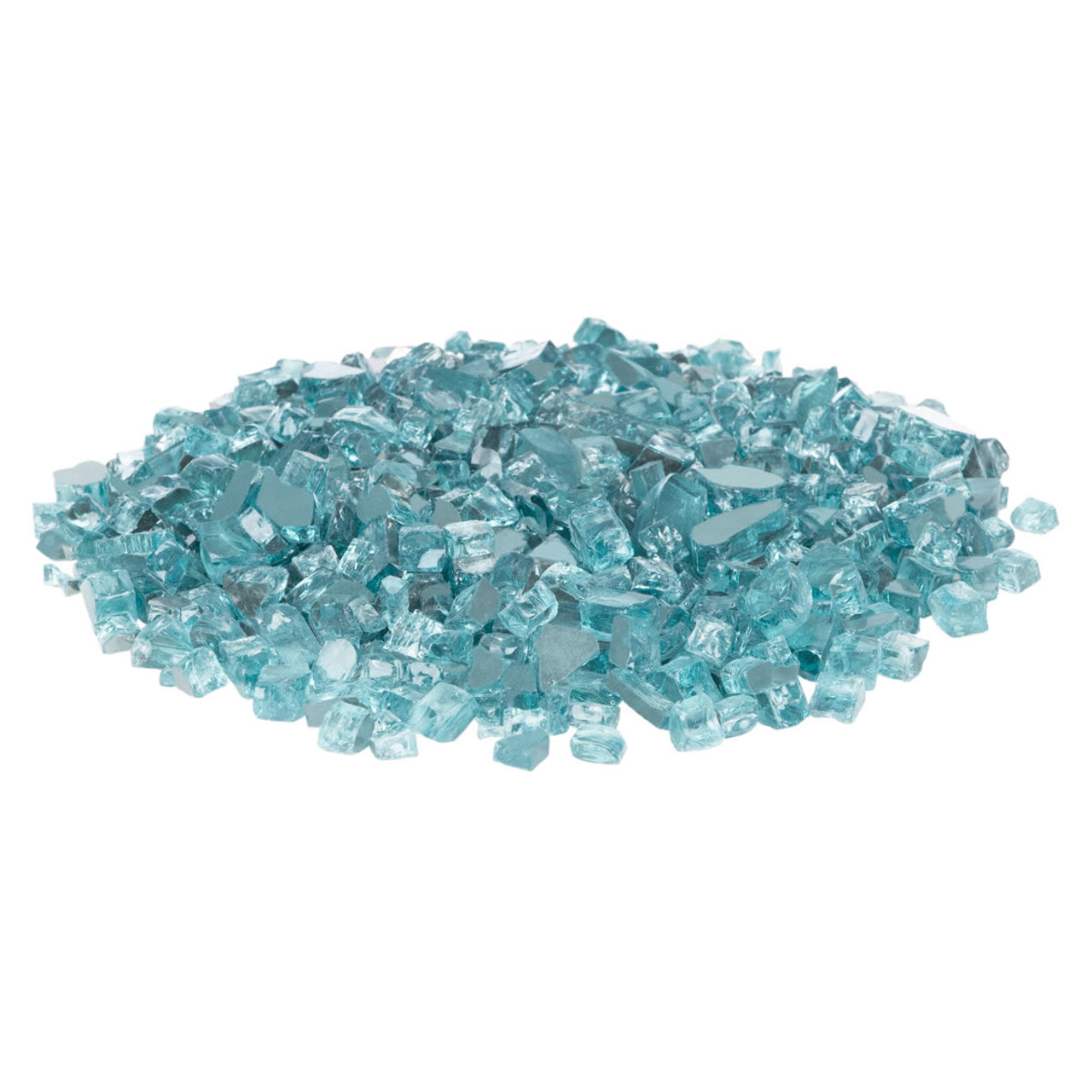 Fire Sense Bahama Blue Reflective Fire Glass - 62364