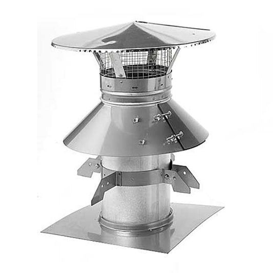 8" DuraLiner Round 13" x 13" Extend-A-Cap Kit - 8DLR-KXC13