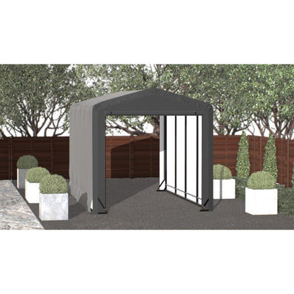 ShelterTube 10' x 18' x 10' Wind & Snow-Load Rated Garage - Gray