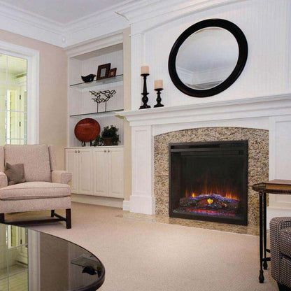 Napoleon Element 36 Self-Trimming Built-in Electric Fireplace - NEFB36H-BS-1