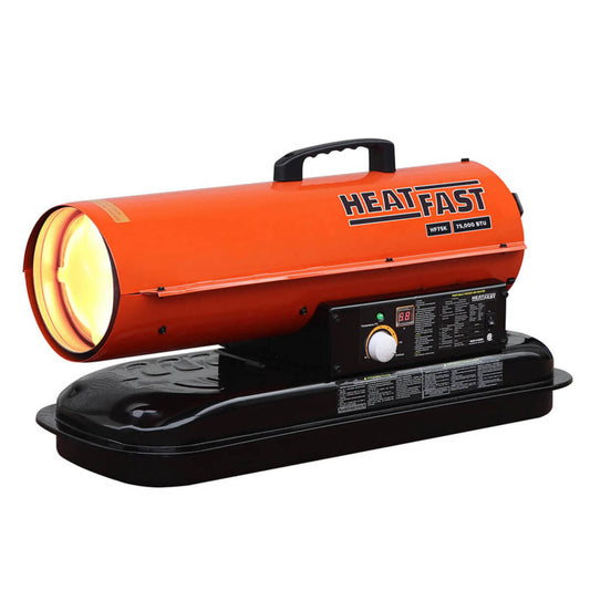 HeatFast 75,000 BTU Kerosene Forced Air Heater