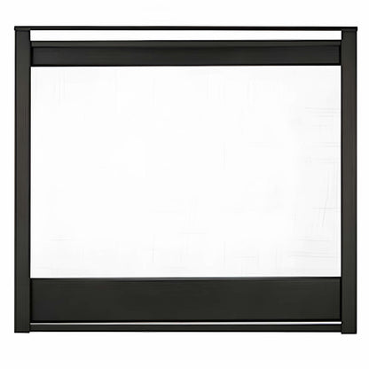 Majestic Corner Firescreen Front, Black - COR-36BK