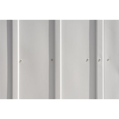 Spacemaker 4 x 3 Patio Shed - Flute Gray and Anthracite