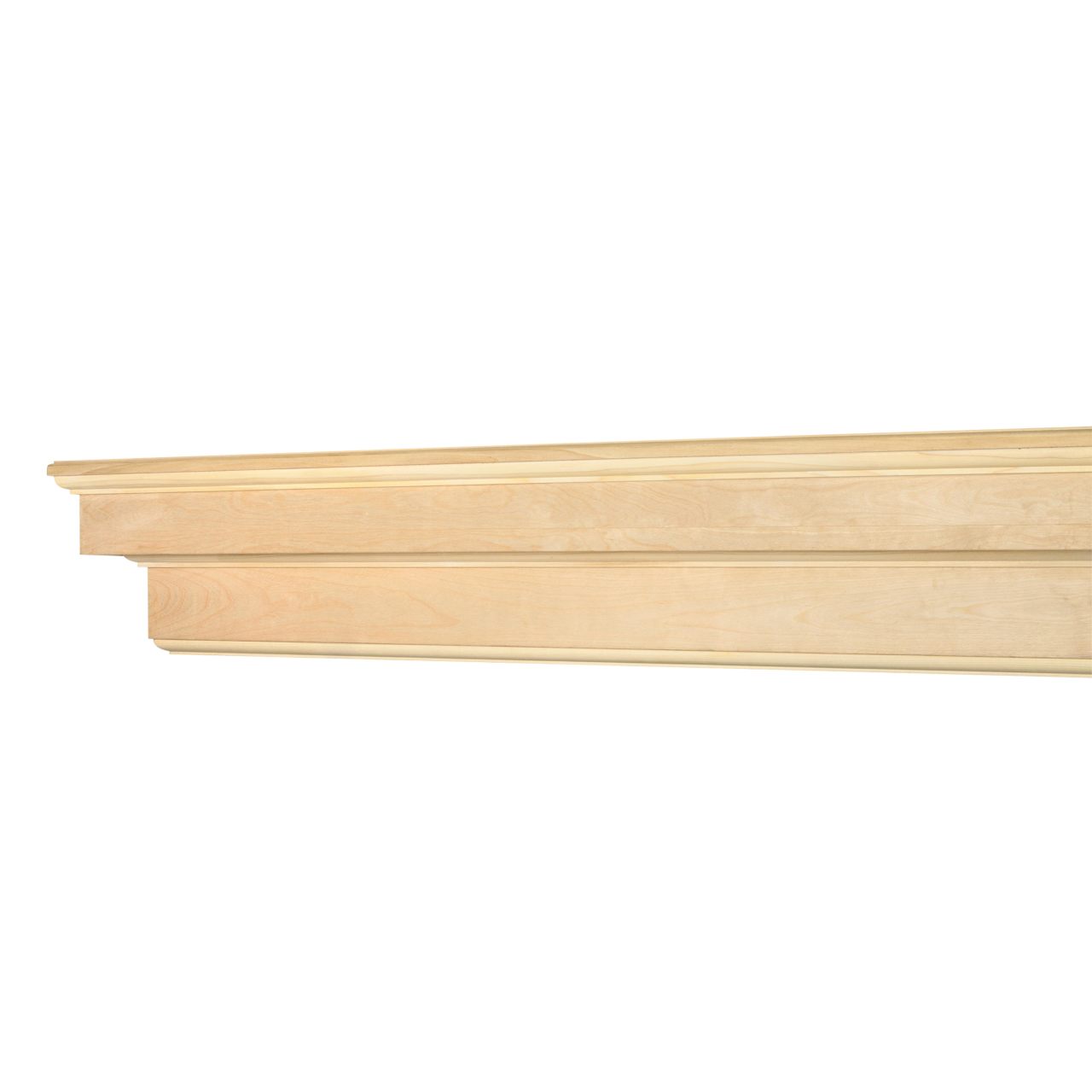 60" Auburn Unfinished Fireplace Shelf by Pearl Mantels
