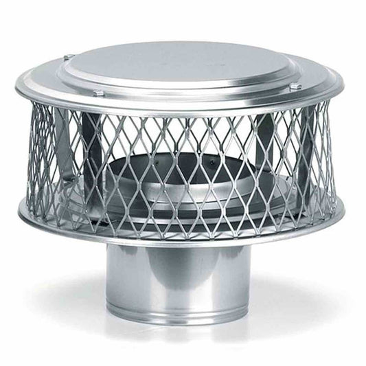 5" Round HomeSaver Pro 304-Stainless Guardian with 3/4" Mesh - 13860