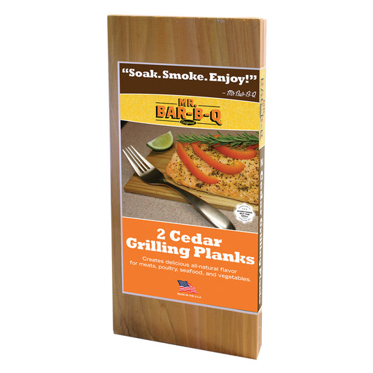 Mr. Bar-B-Q Cedar Grilling Planks