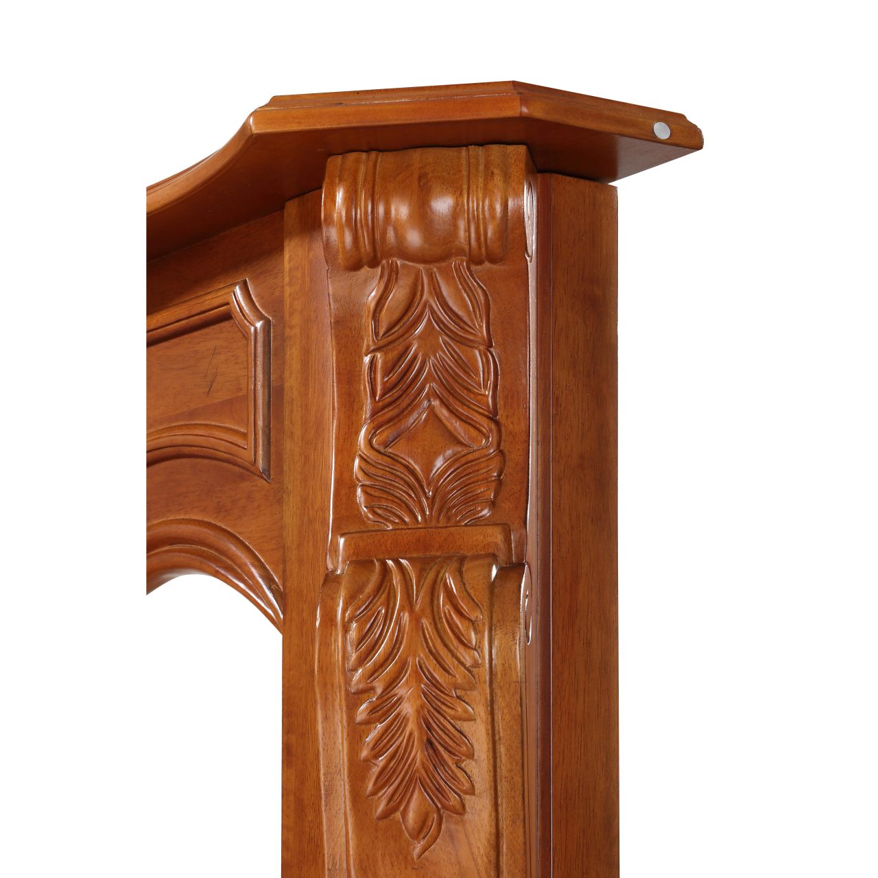 48" Deauville Fruitwood Finish Fireplace Mantel by Pearl Mantels