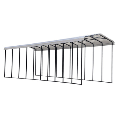 Arrow RV Carport 14 x 47 x 14 Ft. - Eggshell